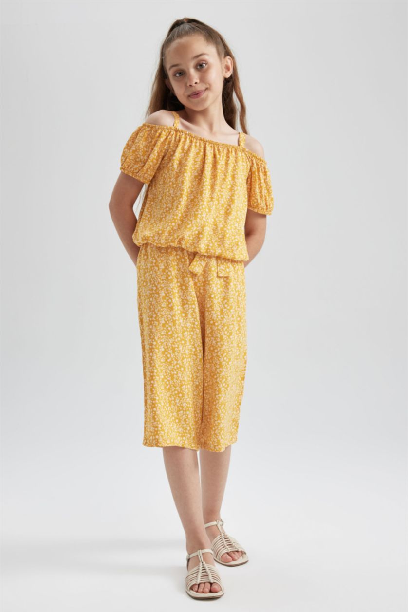 FILLES Jaune Blouse à manches courtes Sans Manches