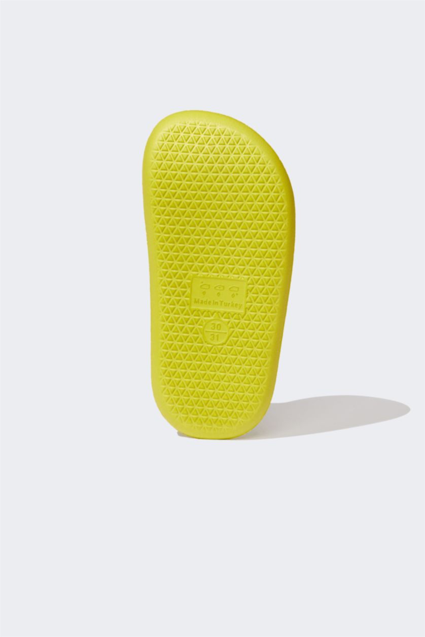 GARÇONS Yeşil Pantoufles de sandales de plage à motifs pour garçon