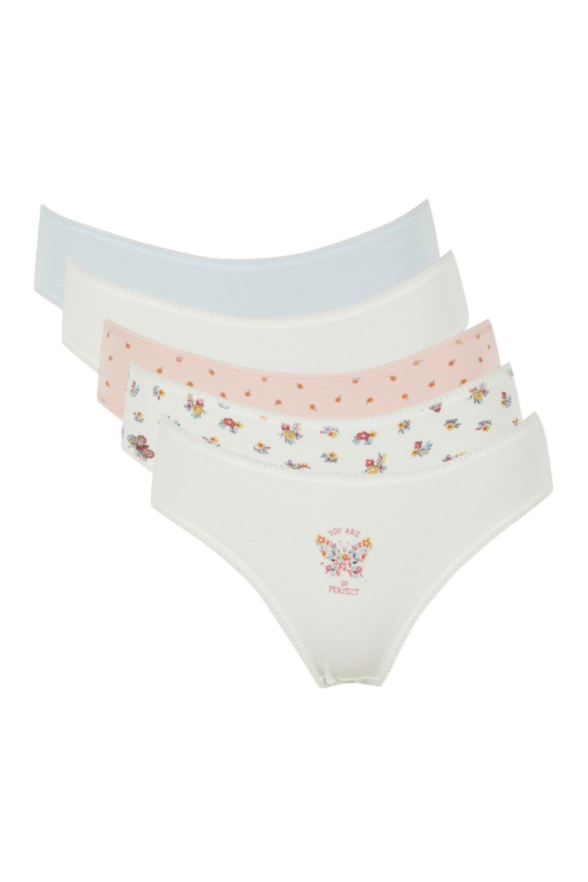 نساء اوف وايت Fall In Love سراويل داخلية - 5 قطع