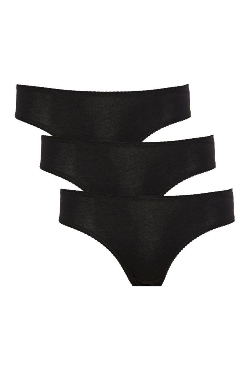 حريمي أسود عبوة كلوت سليب Fall in Love من من 3 قطع