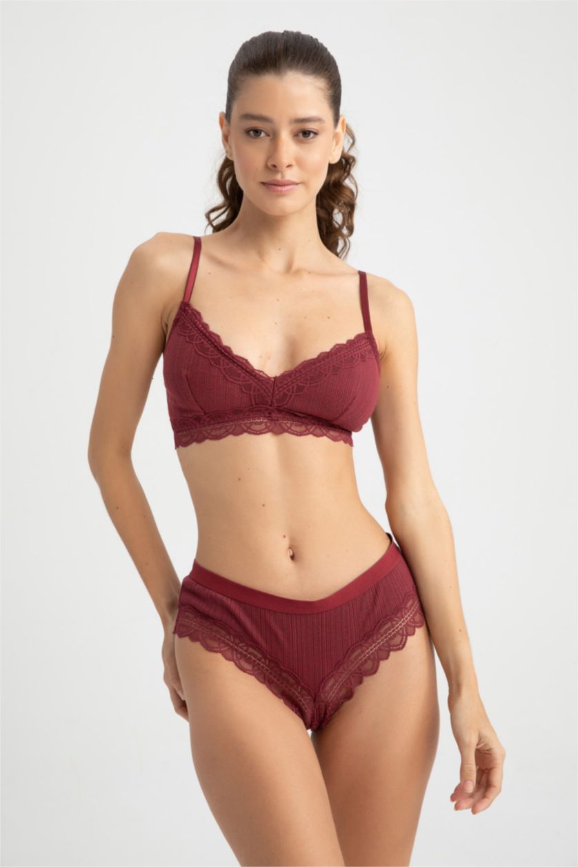 WOMAN Bordeaux Melange Slip Panty