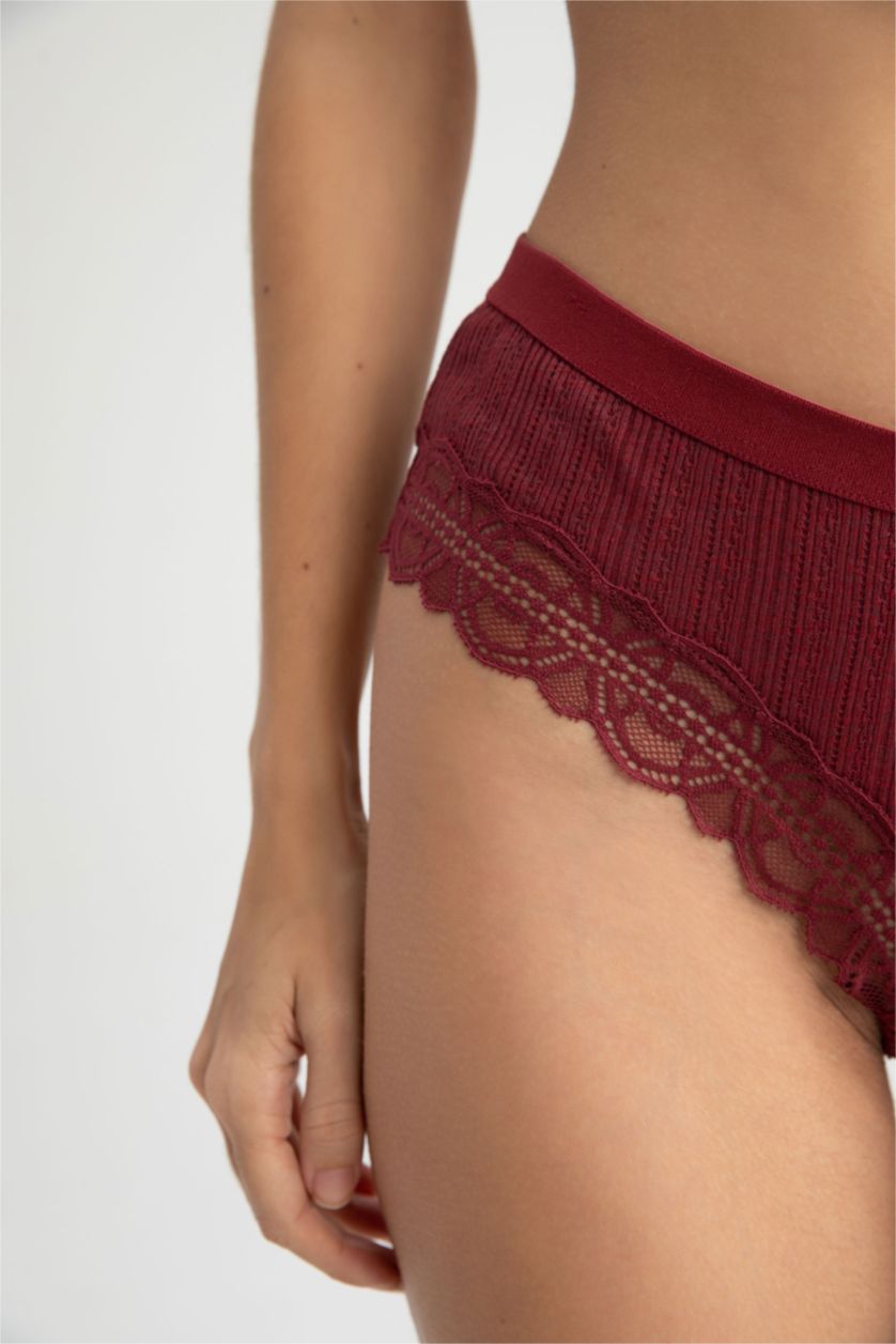 WOMAN Bordeaux Melange Slip Panty