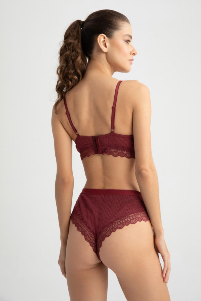 WOMAN Bordeaux Melange Slip Panty