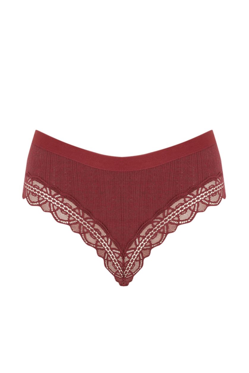 WOMAN Bordeaux Melange Slip Panty