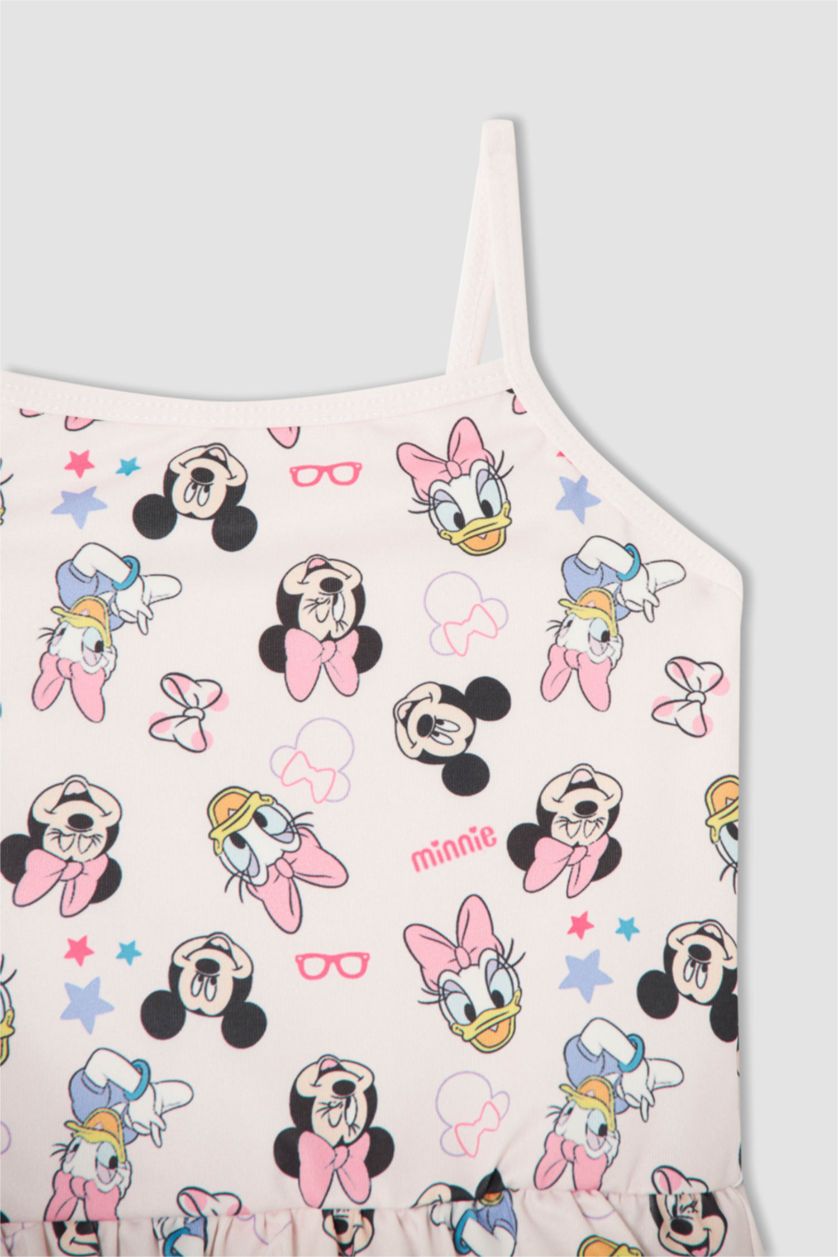 BÉBÉ FILLE Rose Maillot de bain bébé fille Disney Mickey et Minnie sous licence