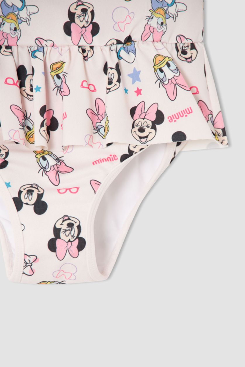 BÉBÉ FILLE Rose Maillot de bain bébé fille Disney Mickey et Minnie sous licence