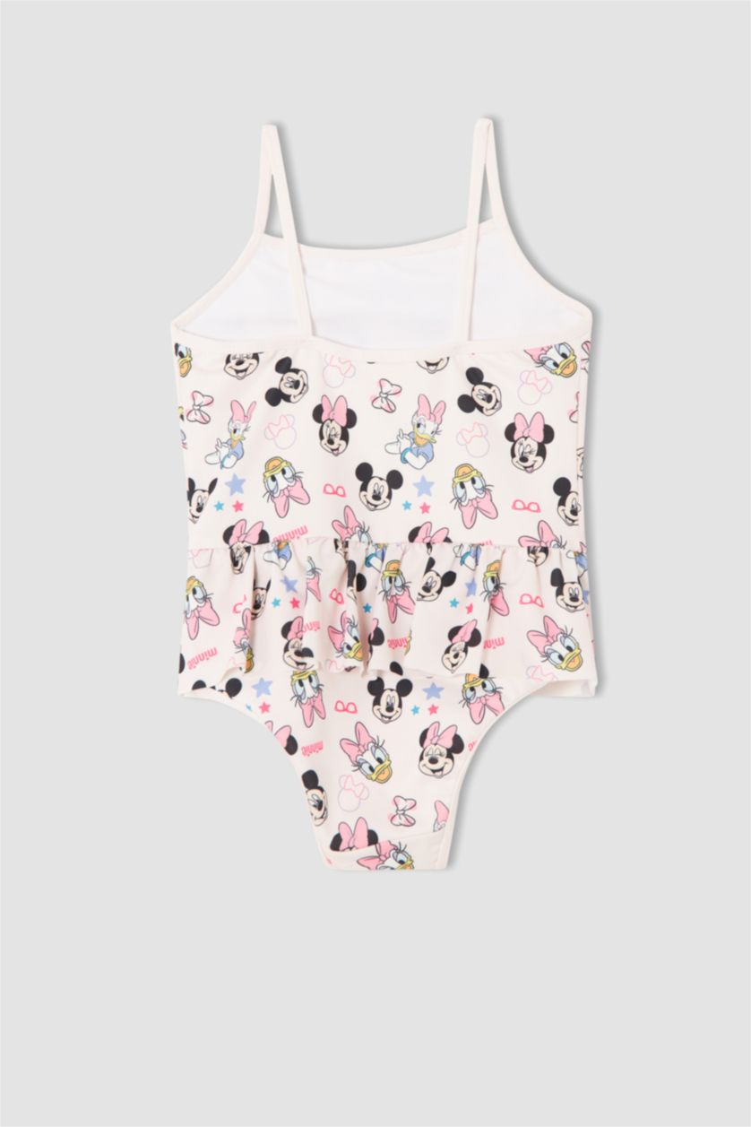 BÉBÉ FILLE Rose Maillot de bain bébé fille Disney Mickey et Minnie sous licence