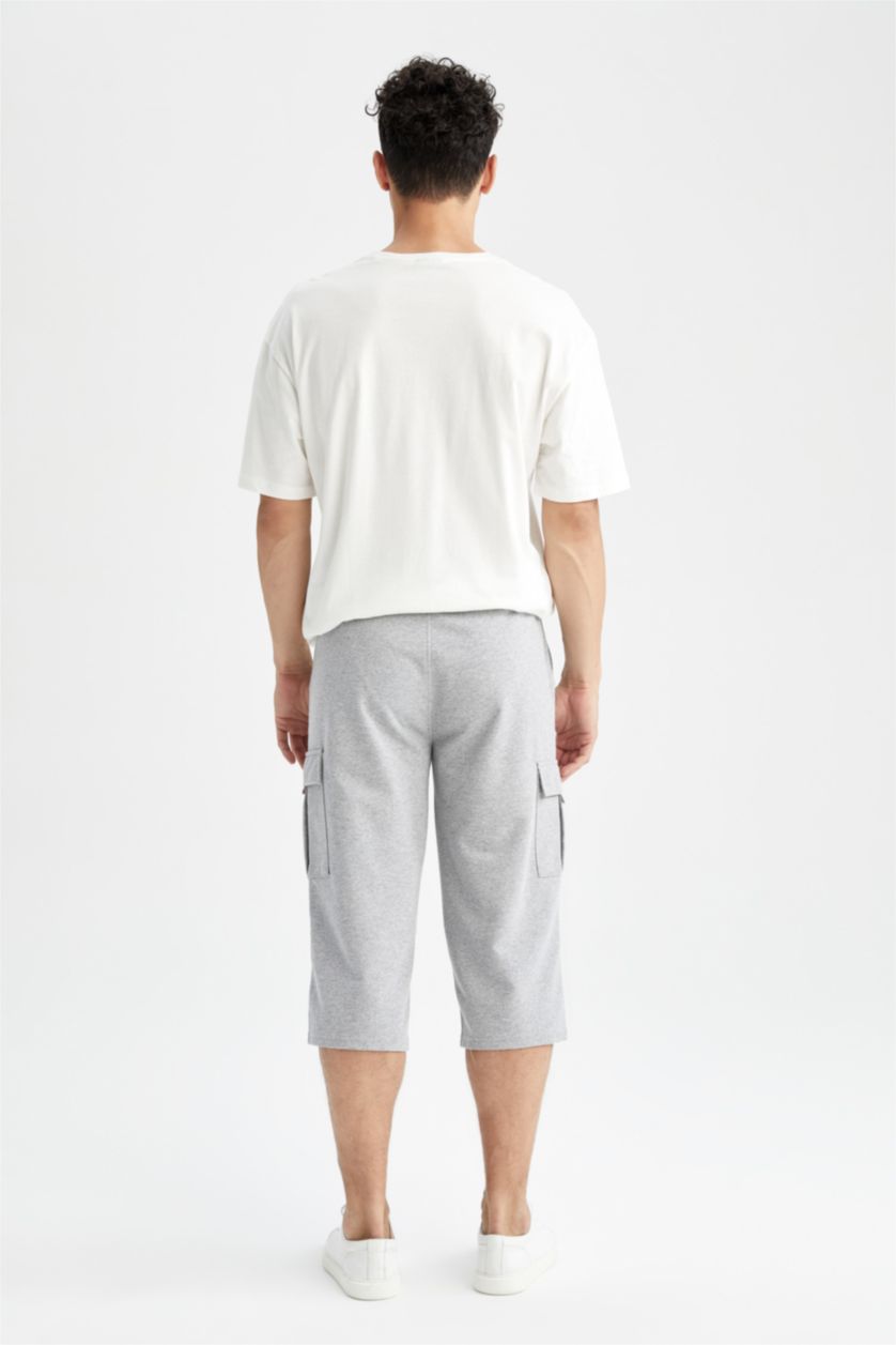 MAN Grey Melange Regular Fit