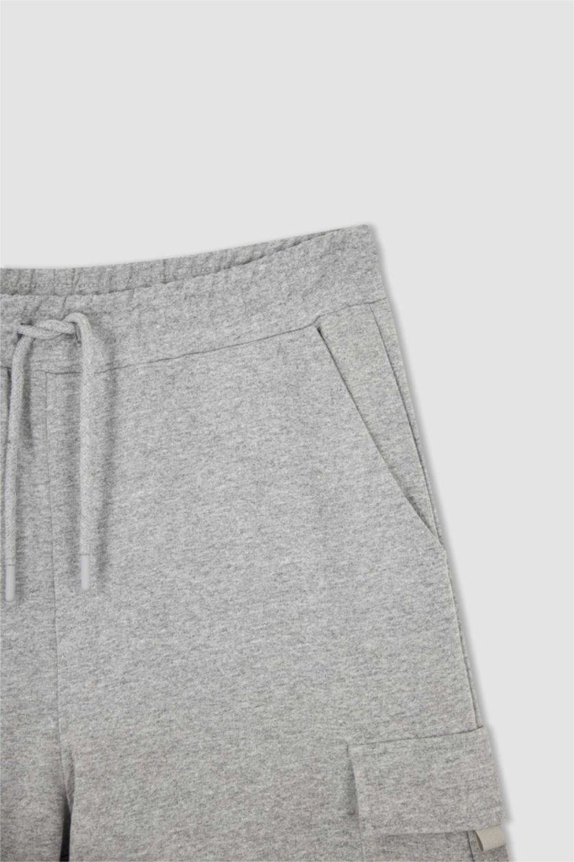 MAN Grey Melange Regular Fit