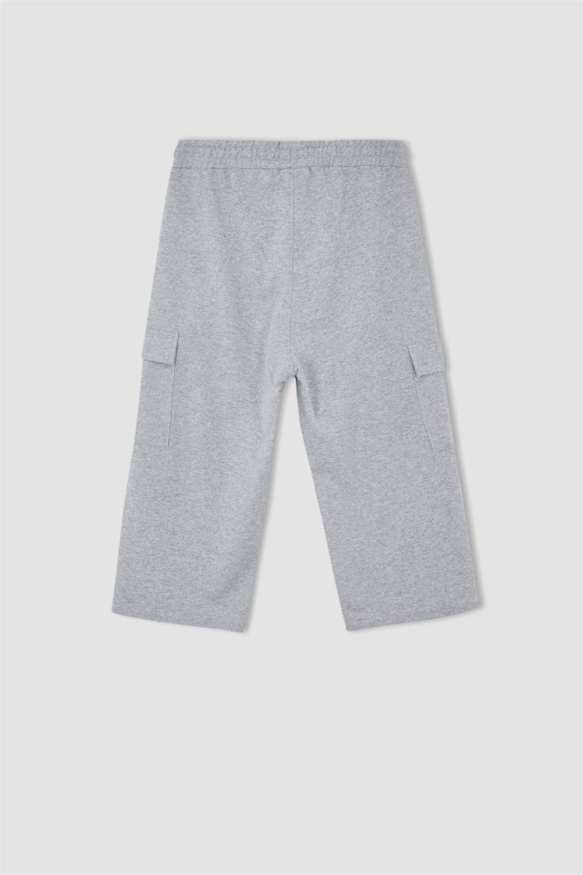MAN Grey Melange Regular Fit