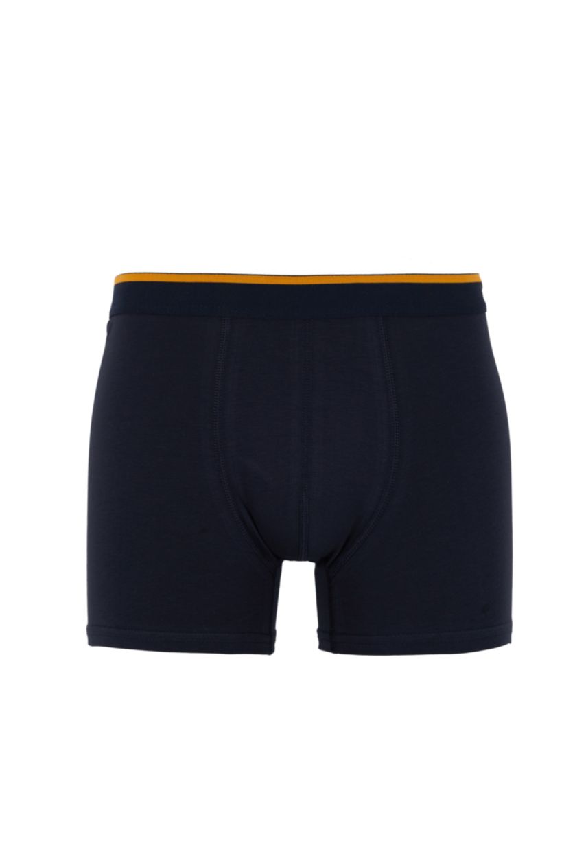 Erkek Lacivert Regular Fıt 3'lü Boxer