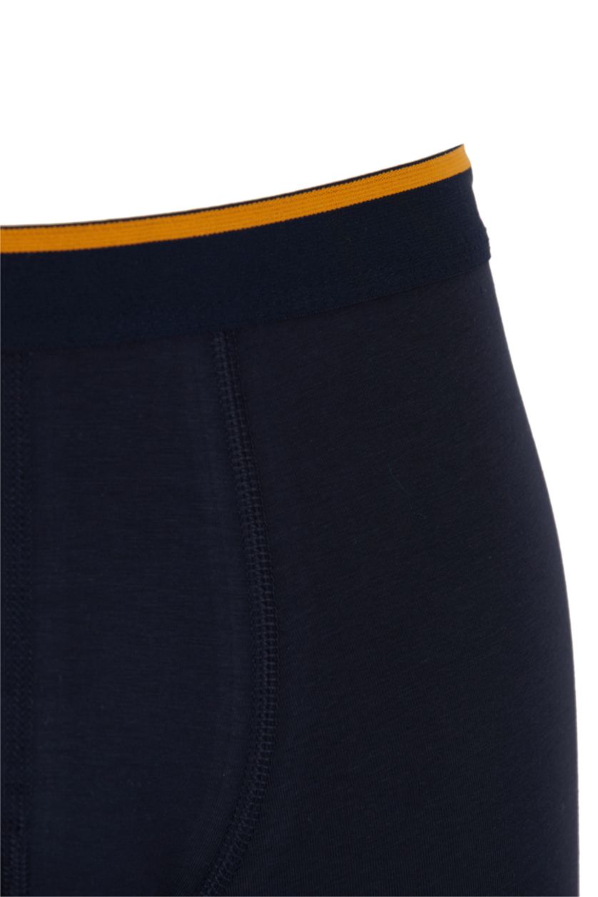 Erkek Lacivert Regular Fıt 3'lü Boxer