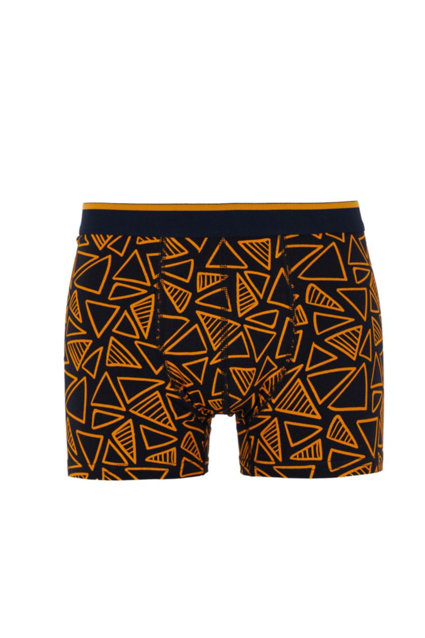 Erkek Lacivert Regular Fıt 3'lü Boxer