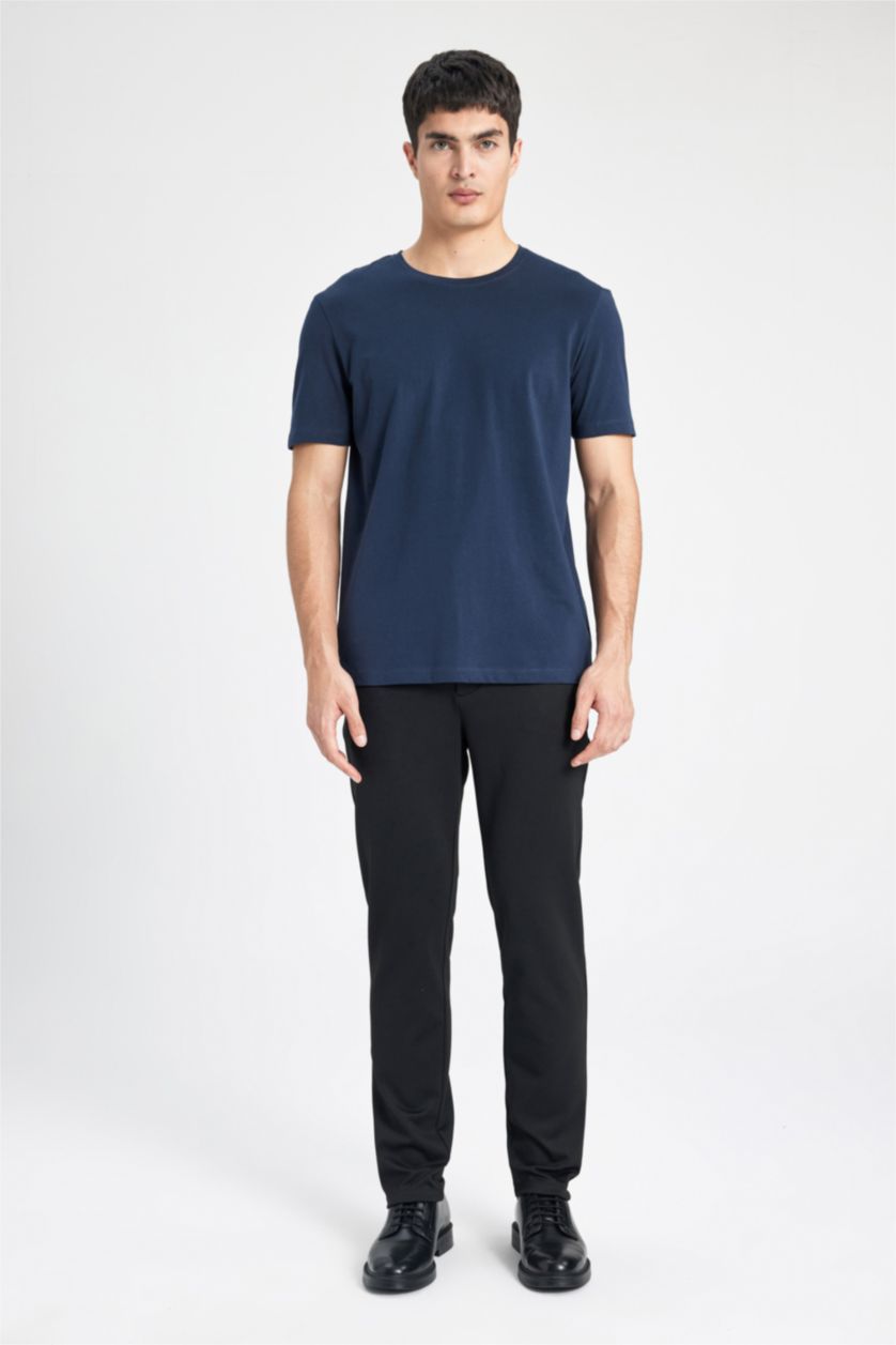 MAN Indigo Regular Fit Crew Neck Cotton Short Sleeve T-Shirt