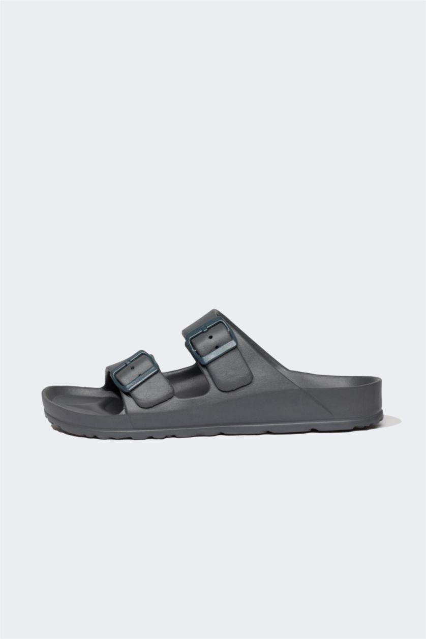 Man Anthracite Man Flat Sole Slipper