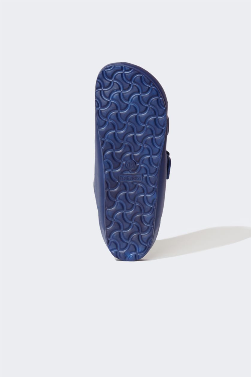 رجال أزرق فاقع شبشب إيفا مزدوج  للرجال