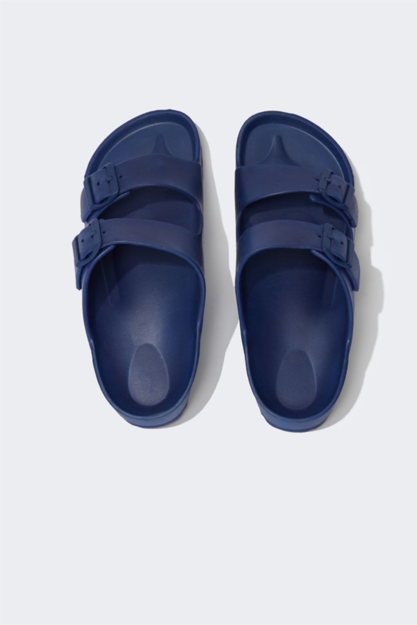 رجال أزرق فاقع شبشب إيفا مزدوج  للرجال