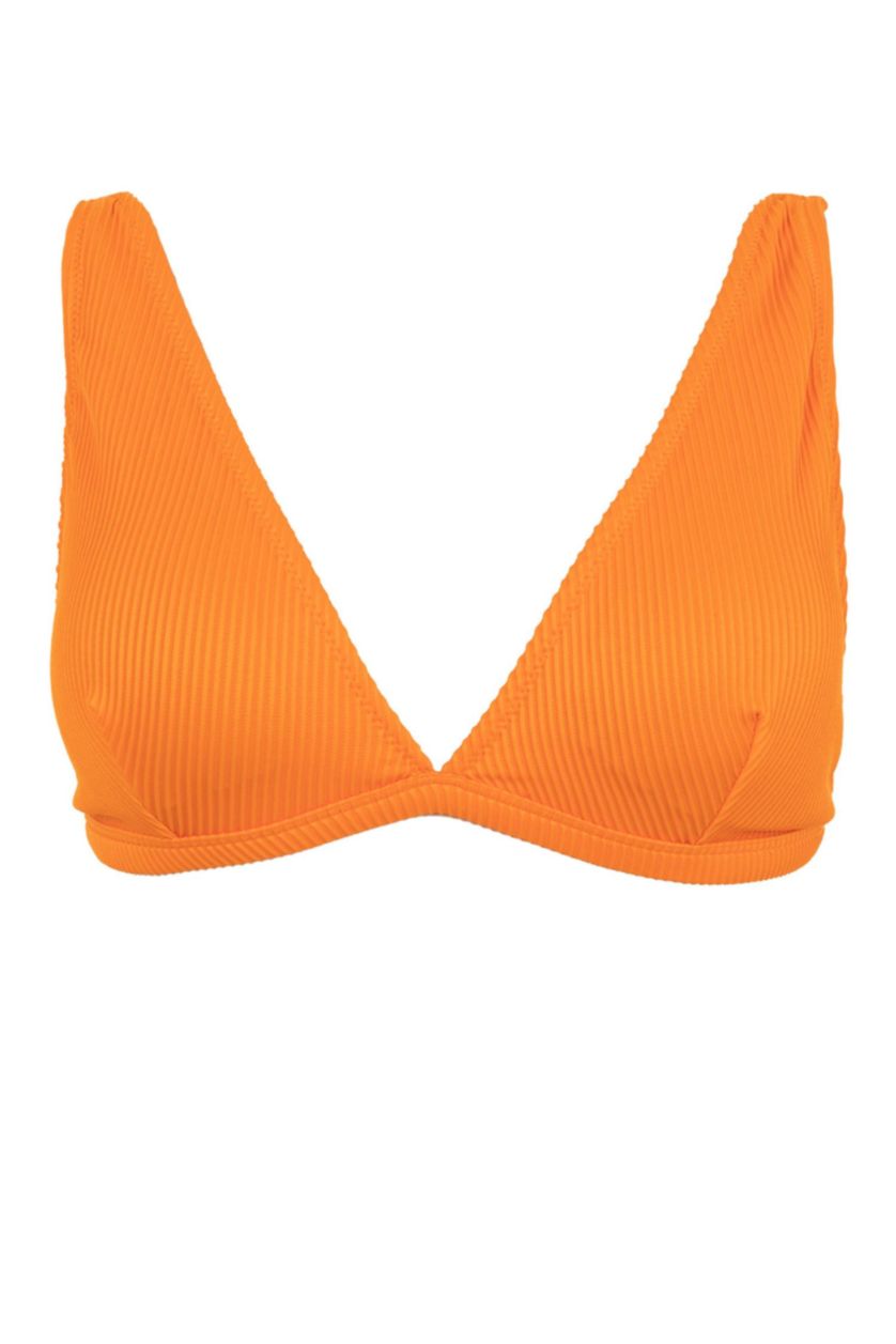 WOMAN Orange Fall in Love Regular Fit Bikini Top