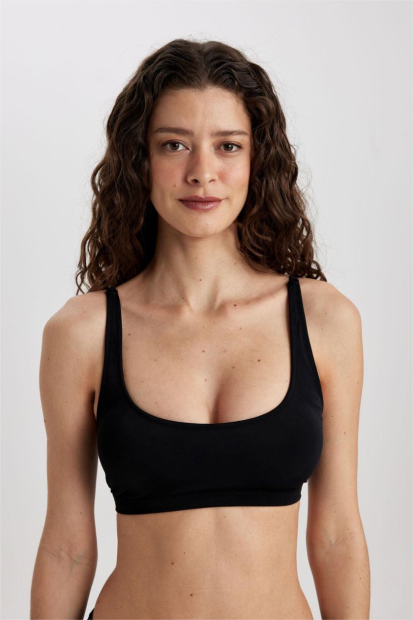 نساء أسود Bikini Top
