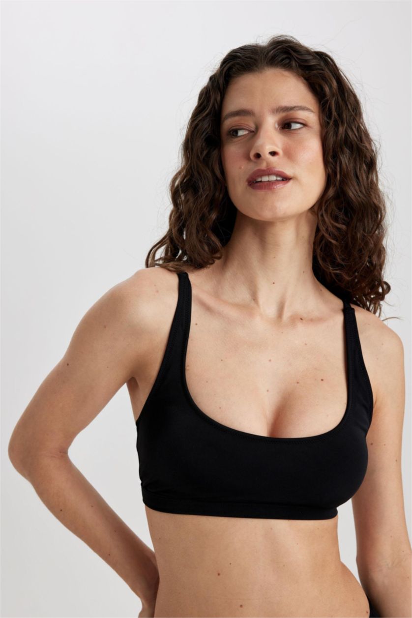 نساء أسود Bikini Top