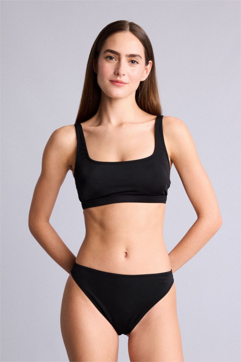 نساء أسود Bikini Top