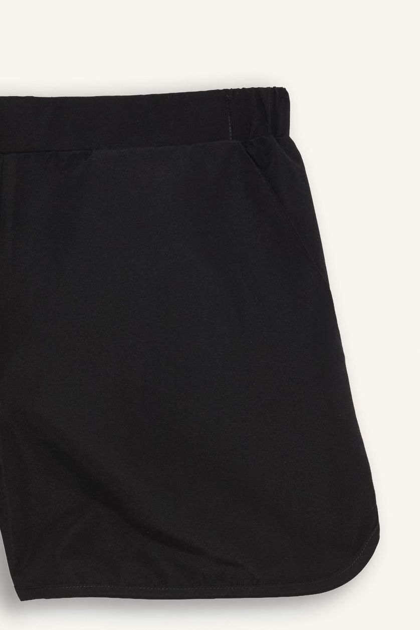 حريمي أسود شورت بحر قصة عادية من Fall in Love