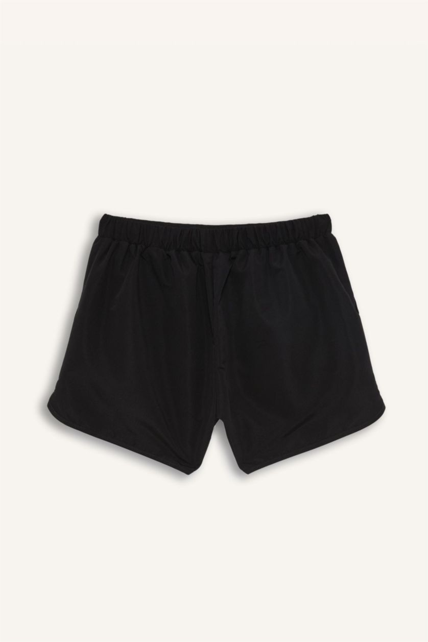 حريمي أسود شورت بحر قصة عادية من Fall in Love