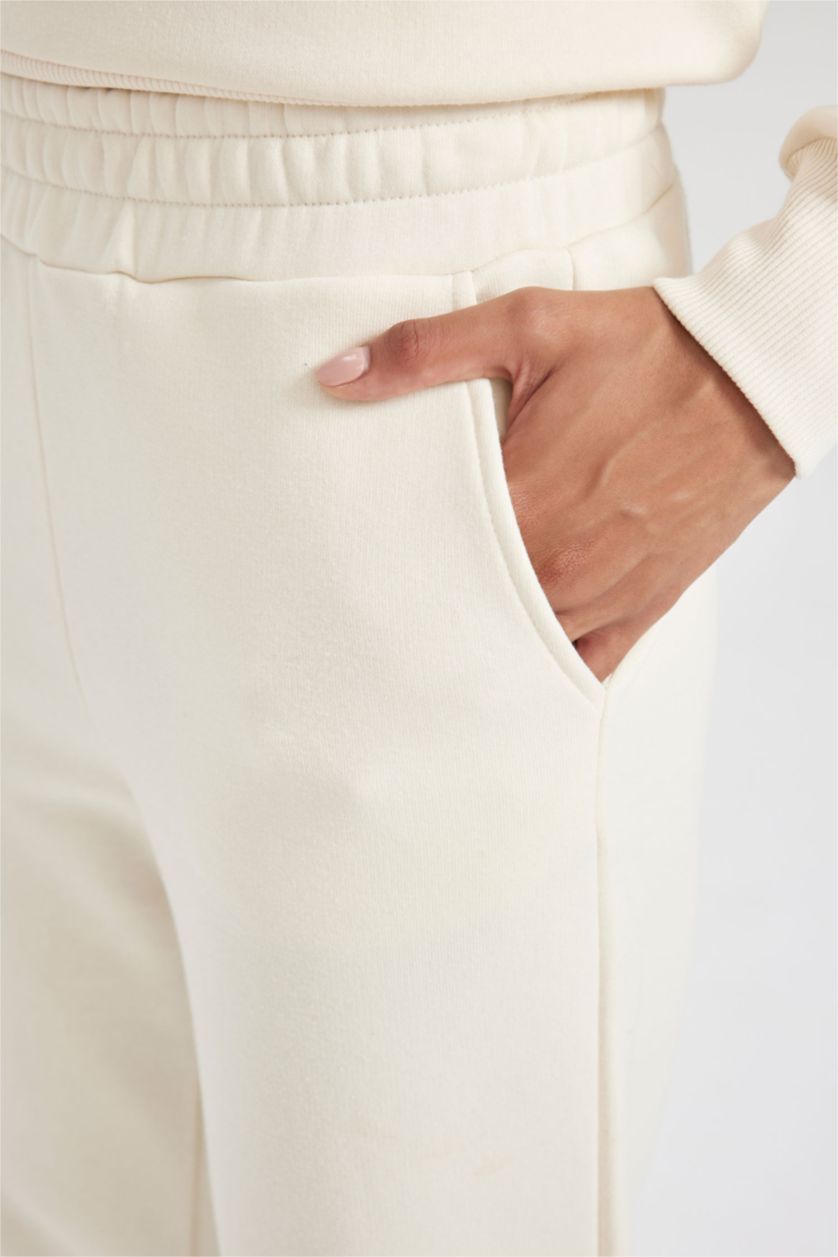 WOMAN Sand jogger Basic Thick Sweatshirt Fabric Trousers