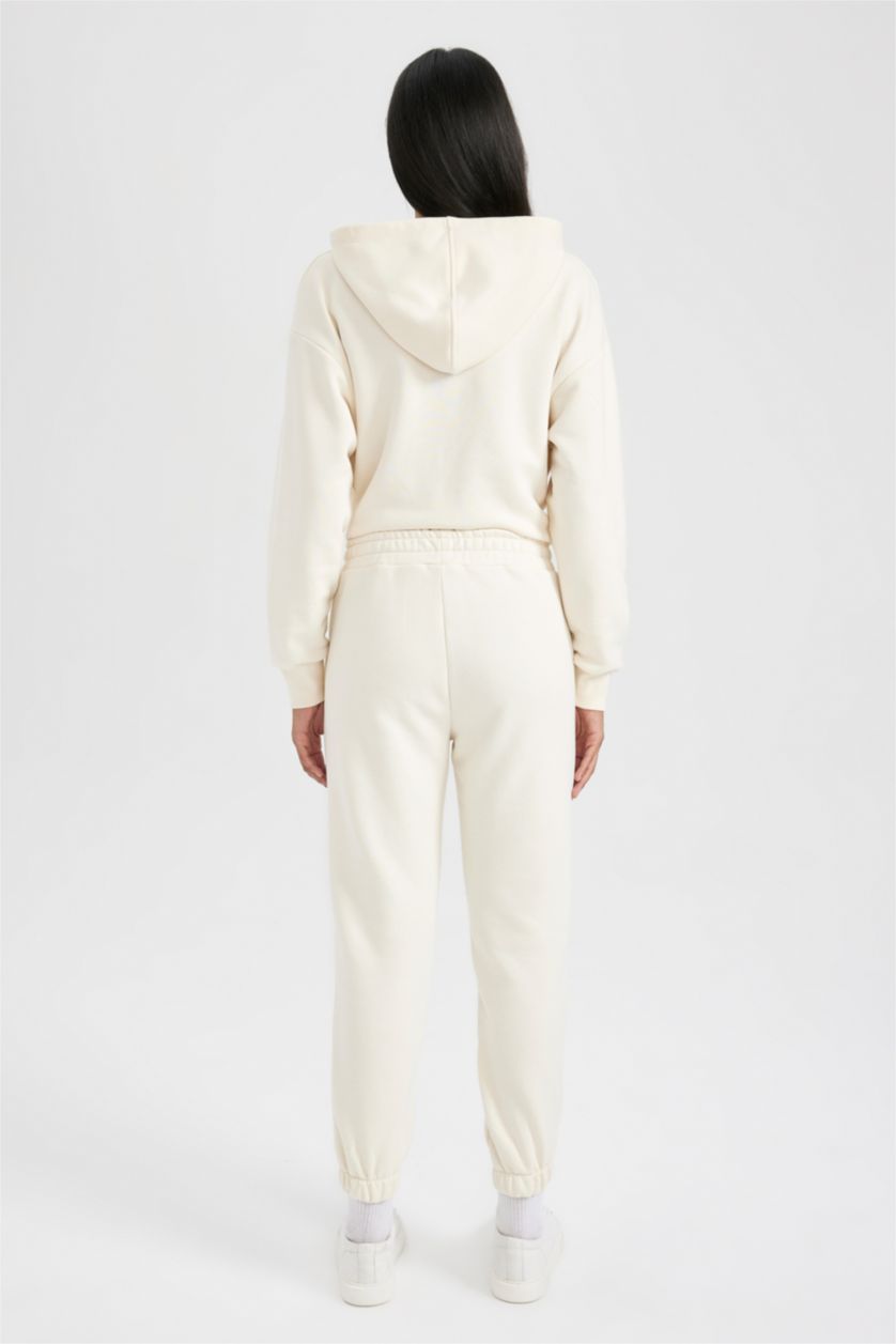 WOMAN Sand jogger Basic Thick Sweatshirt Fabric Trousers