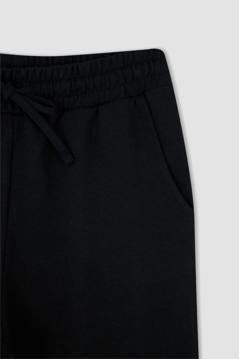 WOMAN Black Jogger Standard Fit Trousers