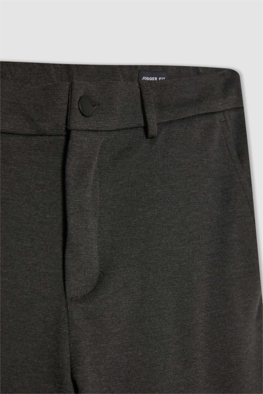 Erkek Antrasit Jogger Fıt Pantolon