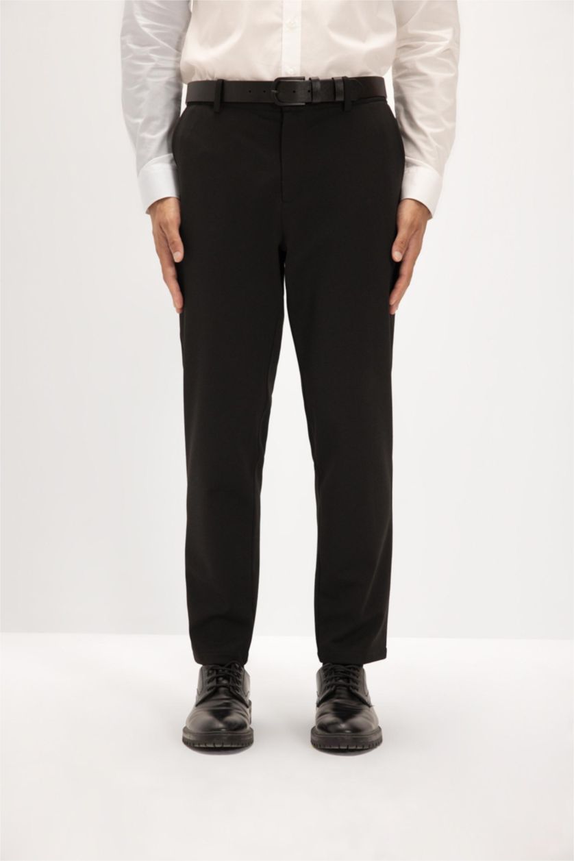MAN Black jogger Trousers