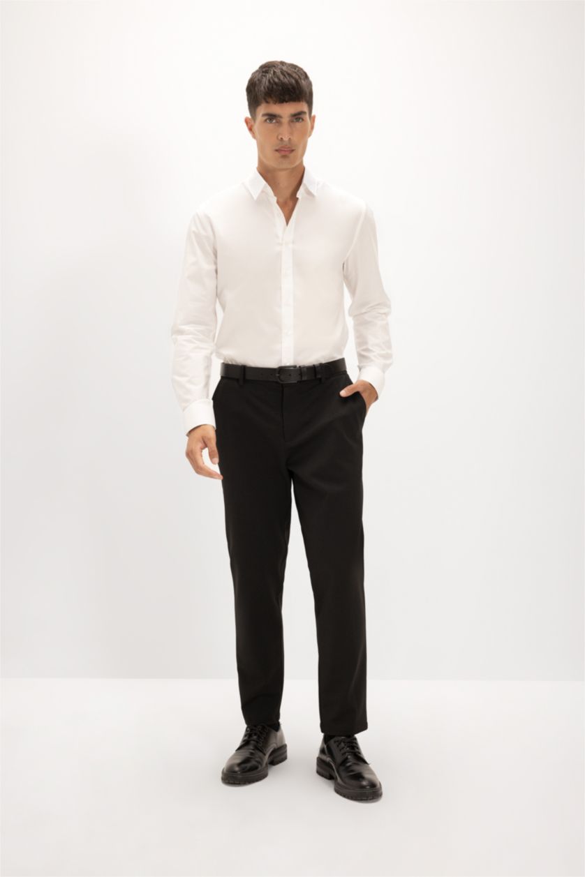 MAN Black jogger Trousers