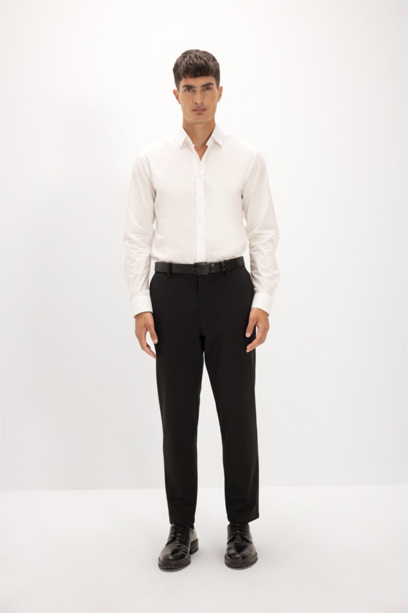 MAN Black jogger Trousers