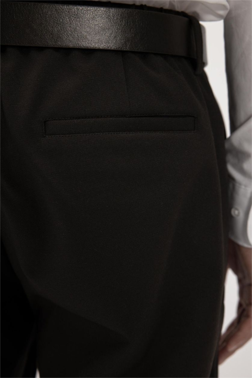 MAN Black jogger Trousers