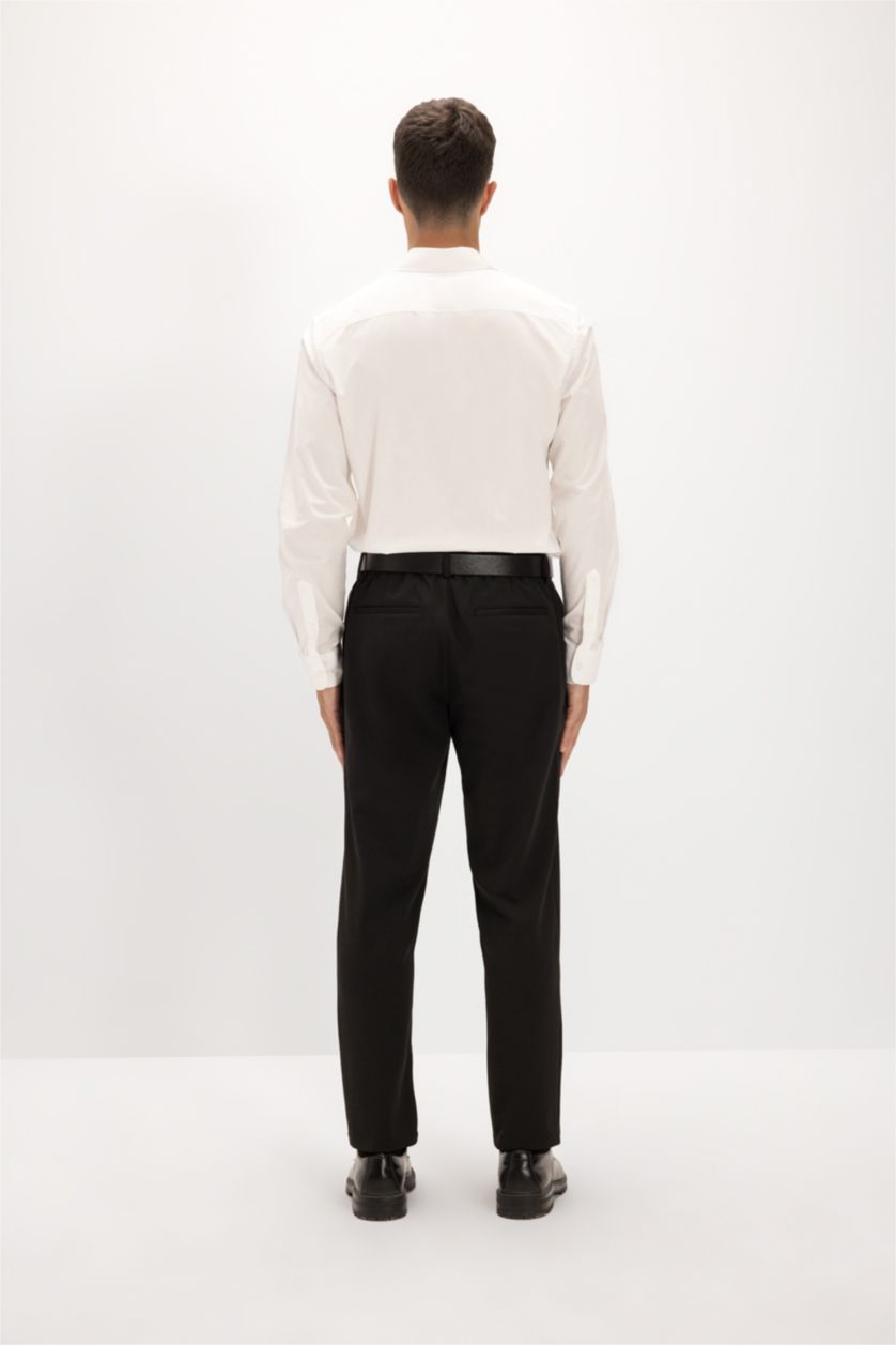 MAN Black jogger Trousers