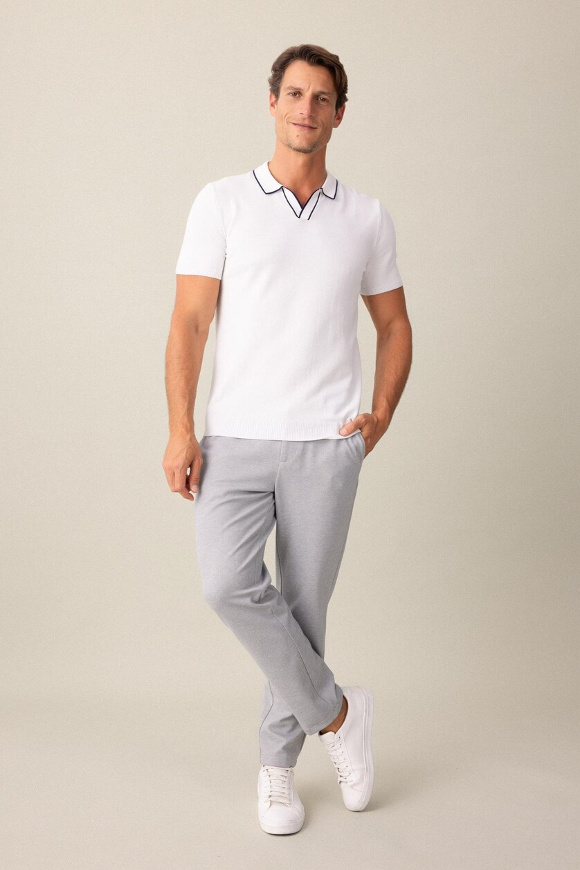 رجال ميلانج رمادي jogger Trousers