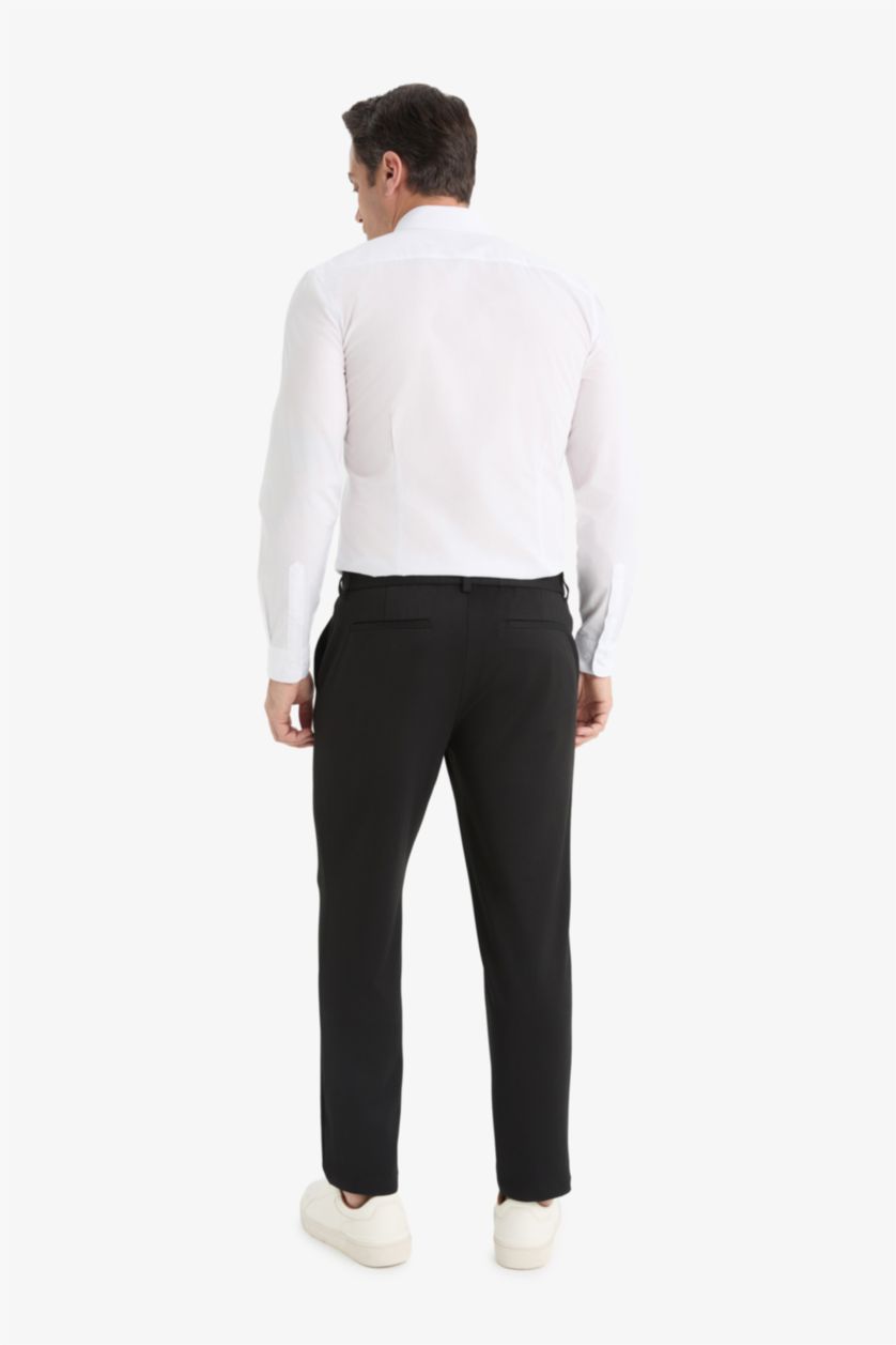 Man Black jogger Trousers