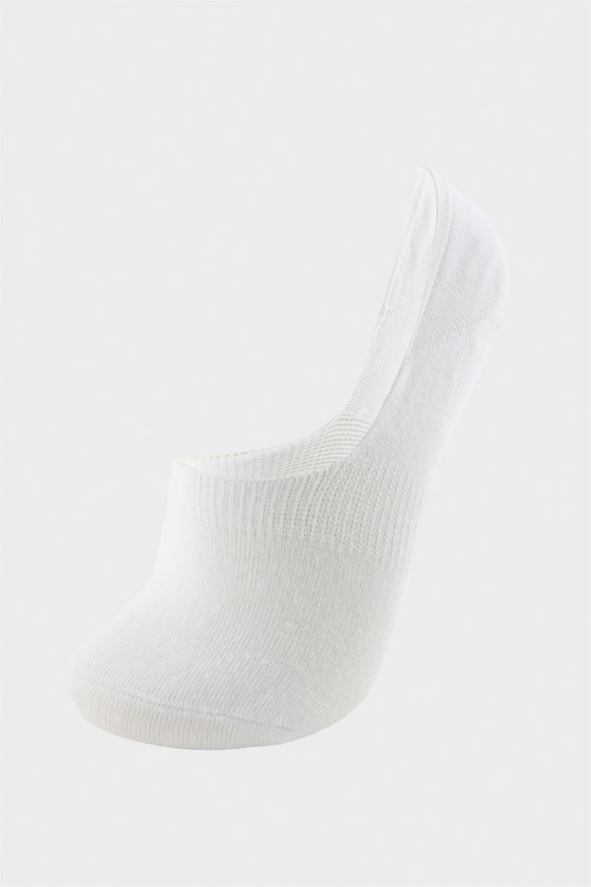 FEMME BLEU Clair Lot de 3 Chaussettes invisibles en coton pour femme