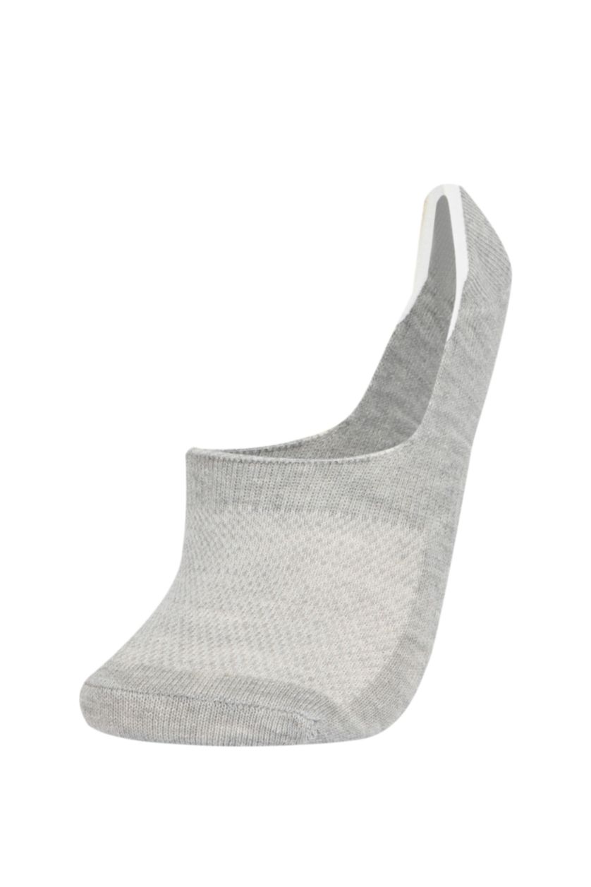 Kadın Gri Kadın 3'lü Babet Çorap