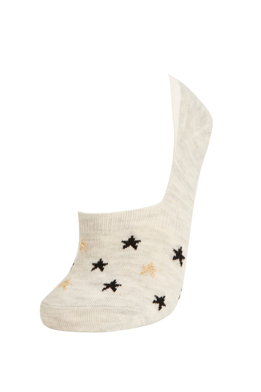 Women Karma 5 Piece Cotton Babet Socks