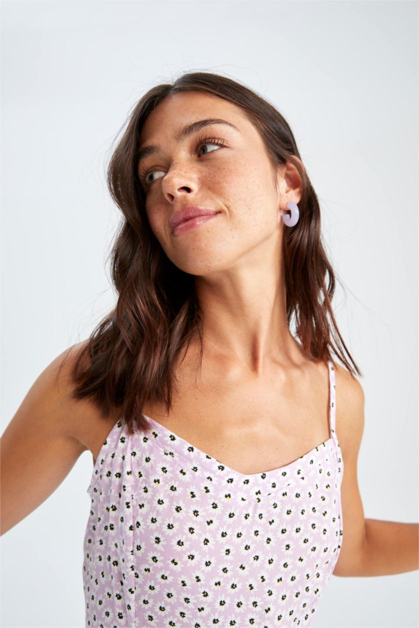 نساء أرجواني Mini Dress
