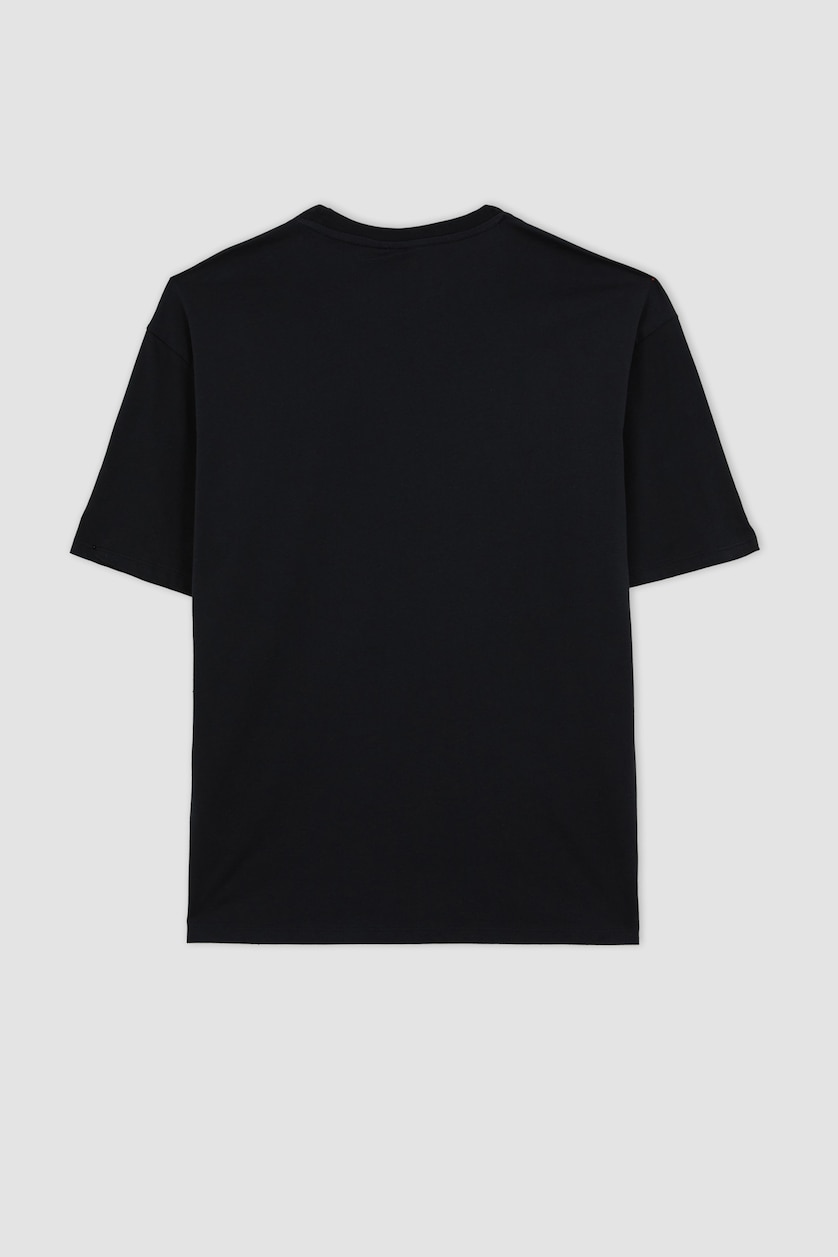 Men Black Short Sleeve T-Shirt