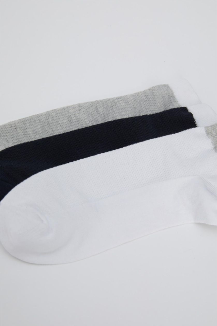 MAN MIXED 3 piece Cotton Short Socks