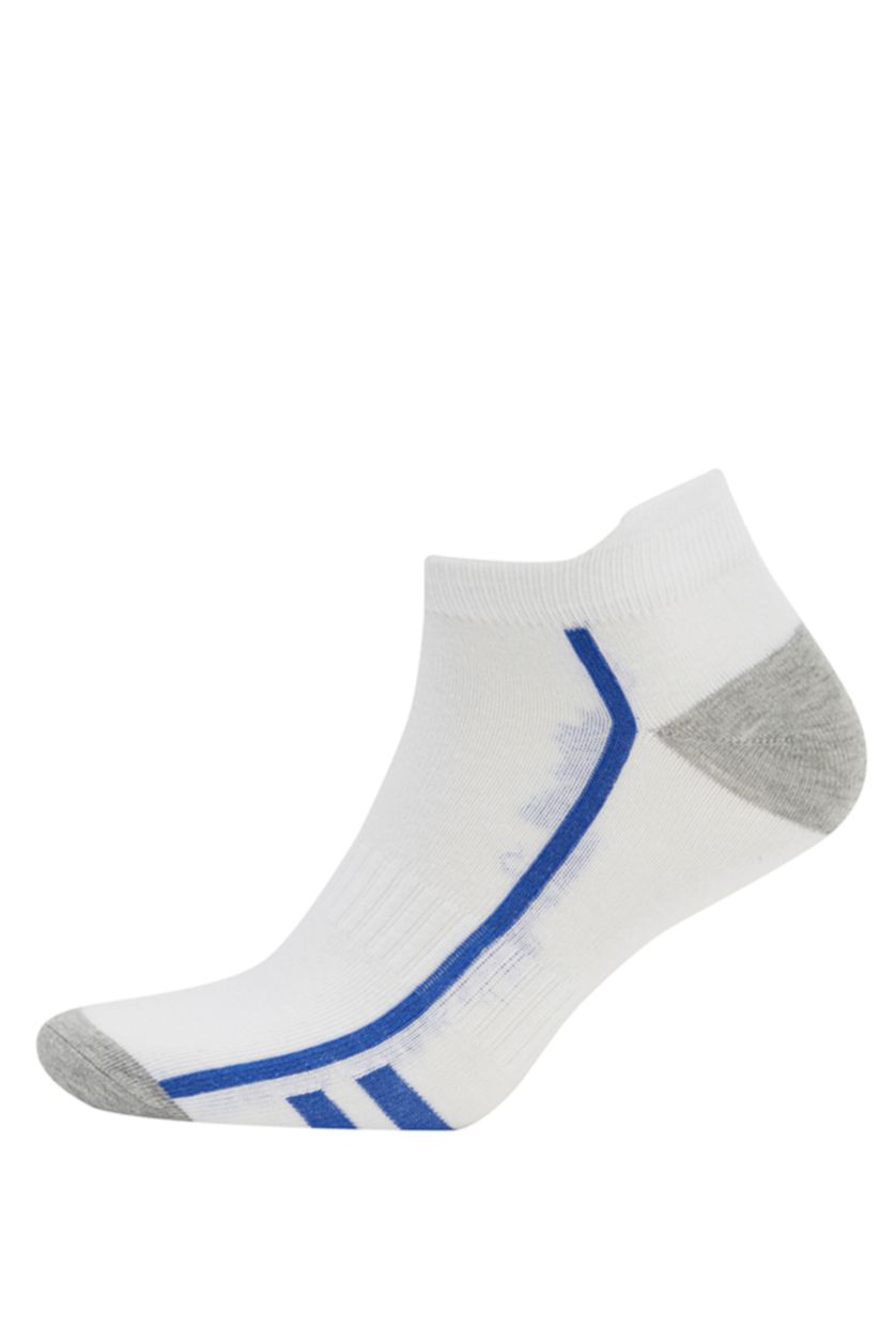 Мужчины Кремовый 3 piece Cotton Sports Socks
