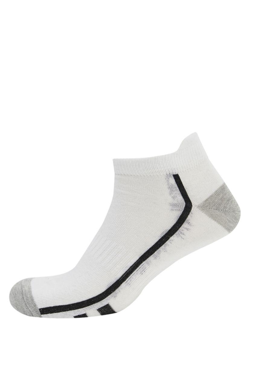 Мужчины Кремовый 3 piece Cotton Sports Socks