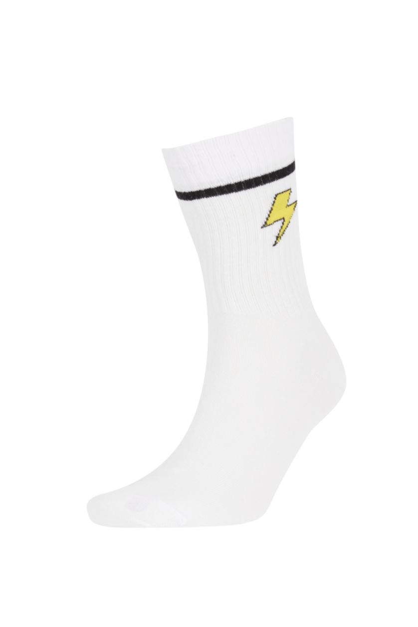 MAN Karma Defacto Fit Men's Cotton 3 Pack Long Socks