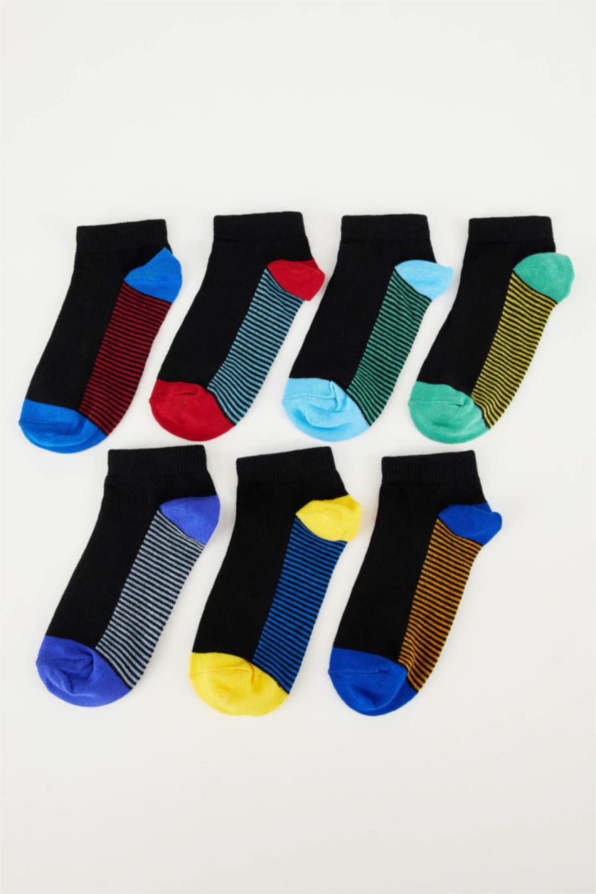 BOYS & TEENS MIXED Boy 7 Pack Booties Socks