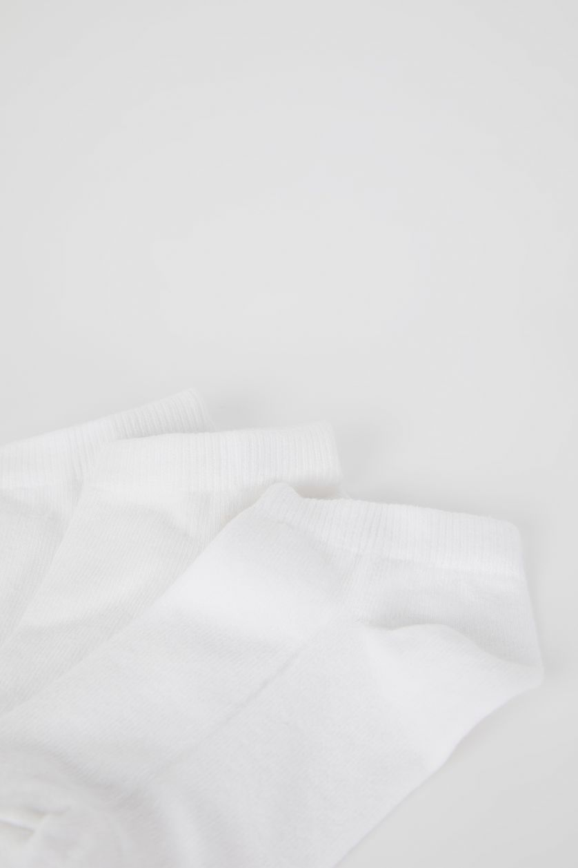 WOMAN White Booties Socks 3 Pack