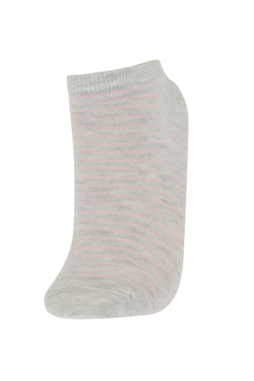 Kadın Karma Kadın 3'lü Pamuklu Patik Çorap